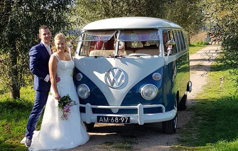 Trouwen Volkswagen busje