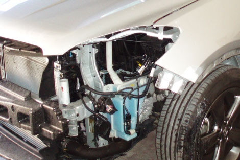 Reparaturablauf Reparaturweg Unfallreparatur Autoreparatur Rudolf Hübner Ges.m.b.H.