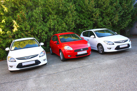 Ersatzwagen Flotte Rudolf Hübner Ges.m.b.H.