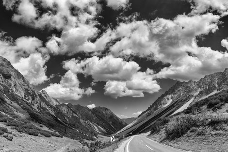 BW Bild, Hahntennjoch, Österreich, ungerahmt, Dr. Ralph Oehlmann, Oehlmann-Photography