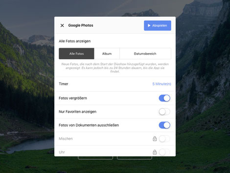 Blog Abbildung, Google Fotos - Anzeigeparameter einstellen, Dr. Ralph Oehlmann, Oehlmann-Photography