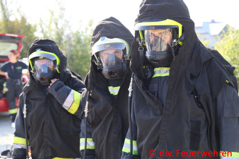 Feuerwehr, Blaulicht, FF Maria Enzersdorf, Internationale Feuerwehrübung, PolEX 19