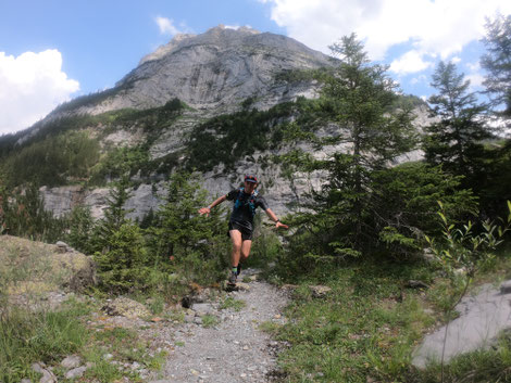 Eiger Ultra Trail 2019 - Stefan Brendel im Flugmodus // ©Thorsten Greiner
