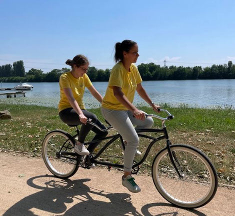 Location Tandem voie bleue