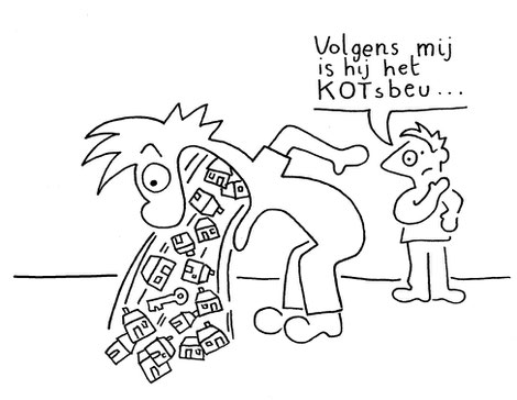 Dirk Van Bun Communicatie & Vormgeving - illustraties - tekeningen - cartoons - corona kotsbeu