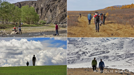 Trekking en Mongolie