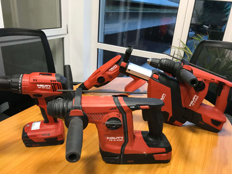 unsere neuen Hilti-Produkte