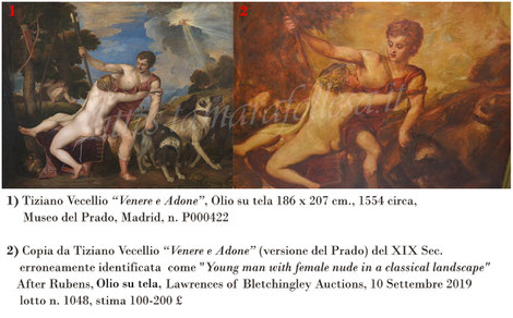 T.Follesa_Originali e Copie: l'inganno della duplicità_Tiziano_Museo del Prado_Rubens_Lawrences Auctioneers