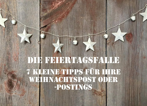 Kleine Tipps für die Weihnachtspost von Jens Martens / Martens PR