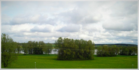 Der Blick von meinem Balkon