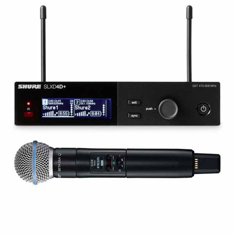 Shure SLXD+ BETA 58 Funkmikrofon