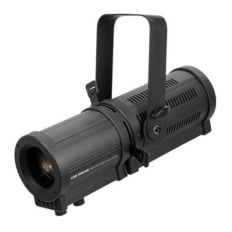 EUROLITE LED PFE-60 WW/CW Profile Spot 20-50°