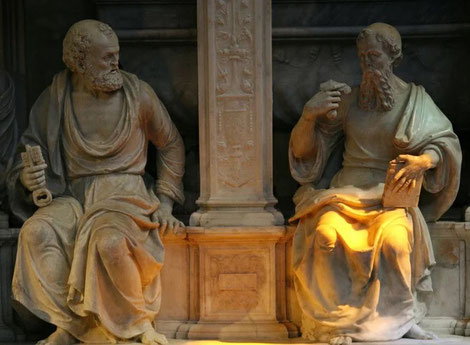 Socrates and Plato - strong and wise