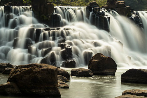 Giang Dien waterfalls Vietnam