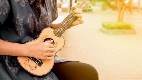 Ukulele Lernen an der dmp school