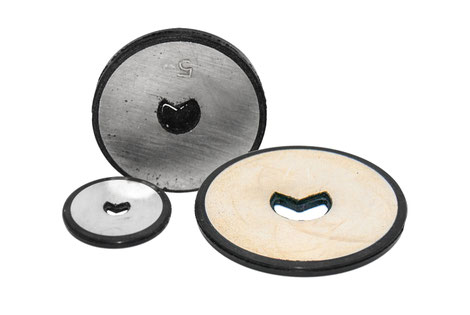 Prallscheiben in unterschiedlichen Größen