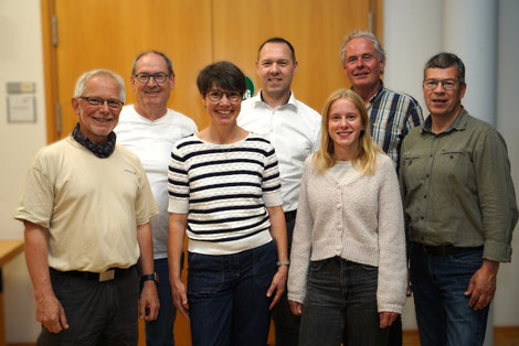 Gruppenbild der an der Generalversammlung teilgenommenen Mitglieder des Vorstandes und des Aufsichtsrates