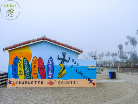 Tolle Message am Strand in CA