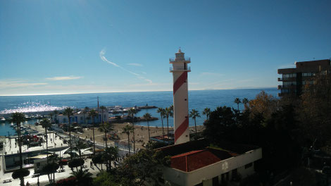 Leuchtturm in Marbella
