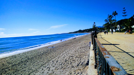 Marbella: Strandpromenade