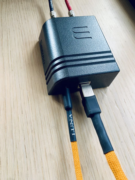 Luna Cables Network ORANGE RJ45 - Wattson Audio Emerson ANALOG