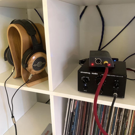 Amplificateur Casque Amoenus ASM 6.3 SP avec un Wattson Audio Emerson Digital comme source