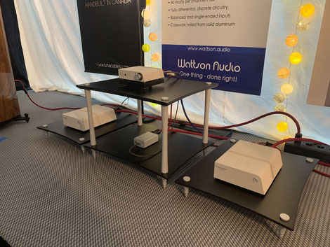 Wattson Audio Madison Streamer et Amplifier - Luna Cables - Chord Audio