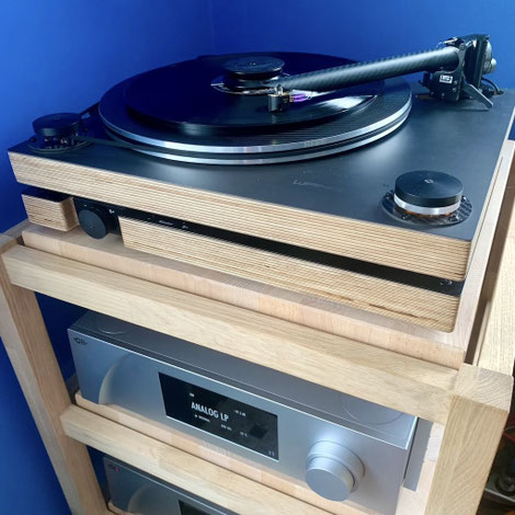 Platine vinyle The Wand 14-4 Master - Amplificateur CH Precision I1
