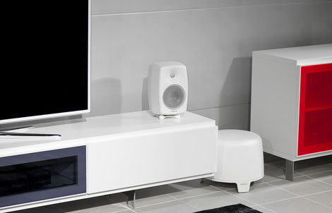 Active speakers Genelec Home Audio G Three, Subwoofer F Two - Rhaposdy Hifi