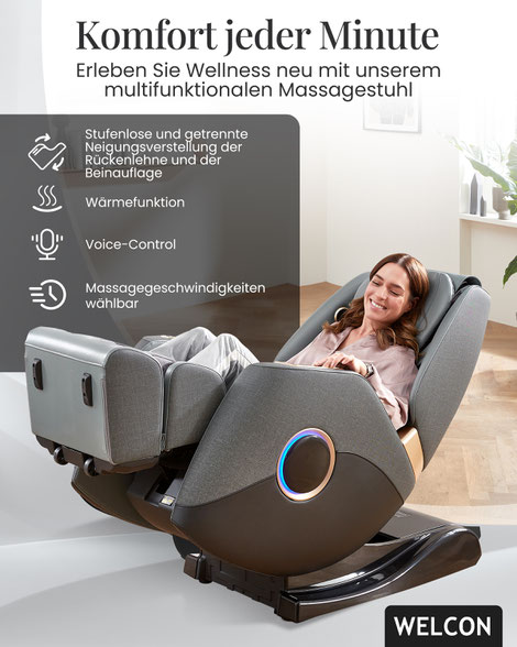  Gezielte Massagetherapie kann bei Fibromyalgie Schmerzen lindern und die Lebensqualität verbessern. Erfahren Sie, welche Techniken besonders wirksam sind und wie Welcon Massagesessel eine individuelle Lösung bieten.