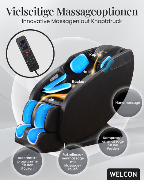 Moderne Rückenschmerzen Massagesessel kombinieren innovative Technologien mit ergonomischem Design, um gezielt Verspannungen zu lösen und chronischen Beschwerden vorzubeugen. Erfahren Sie, wie Sie das passende Modell finden und optimal nutzen.