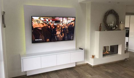 Tv Wall Designmobel Tv Wand Referenzen Tv Wall Die Tv