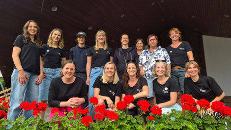 Das spitzen Team der Bücherei Neustift