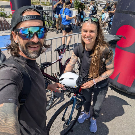 Check-in beim IRONMAN 70.3 Rapperswil