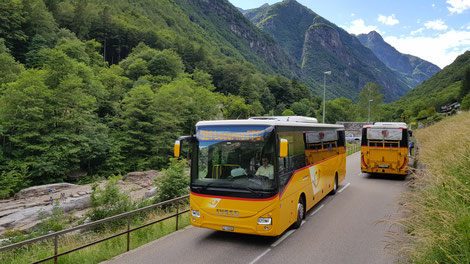 Der IVECO Bus unterwegs im Talkessel