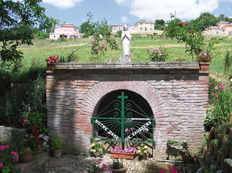 Fontaine à Saussens. Crédit photo : Couleur Lauragais