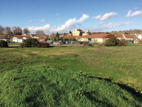 La plaine au sud de Baziège - crédit photo : Lucien Ariès
