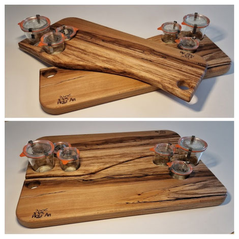 Partnerbretter Frühstücksbretter