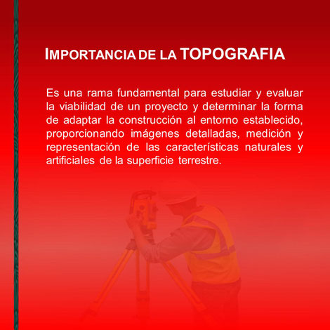 importancia de la topografia