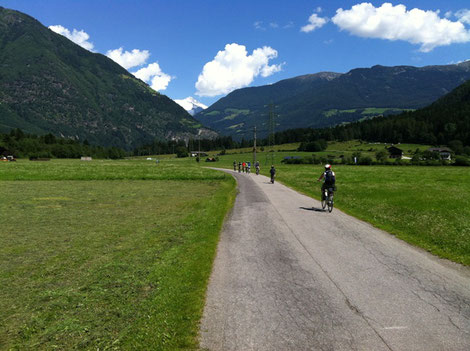 Percorso ciclabile a Campo Tures