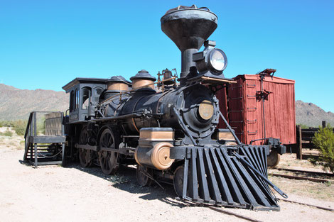 The Reno Locomotive of Old Tucson, mighty movie prop.