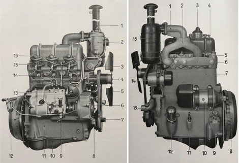 Die Motor Instandsetzung - Hanomag R27 Restauration