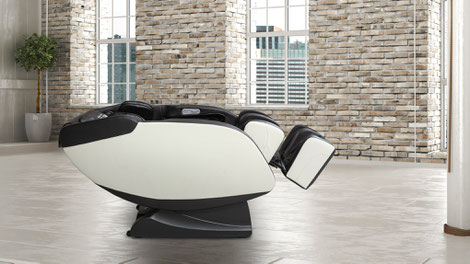 Sillón de masaje Welcon Prestige II en blanco y negro