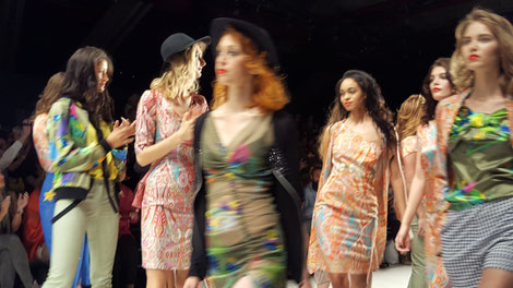 Bild: Models auf der Fashion Week Berlin 2016