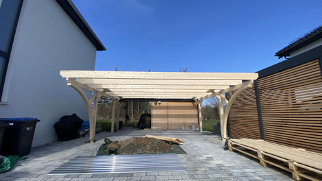 Carport, Holzcarport