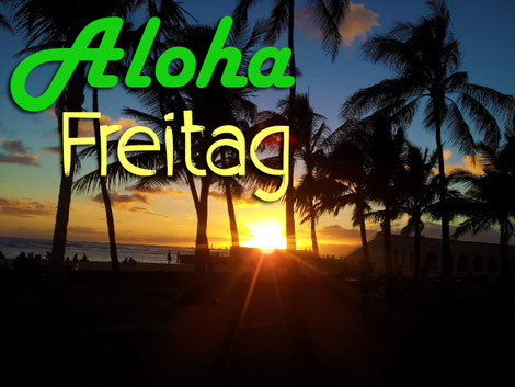 Sonnenuntergang auf Hawaii