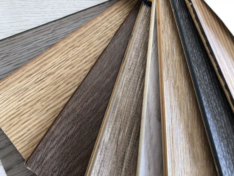 Esempi di differenti tipi di parquet laminato