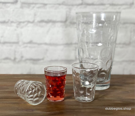 Dubbeglas Schnapsglas
