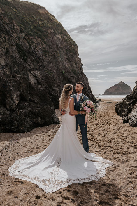 Holywell Bay Beach