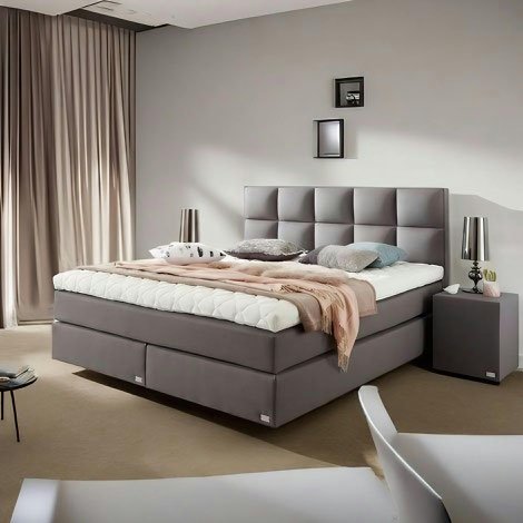 Ein Boxspringbett in 140x200 cm mit Kaltschaum-Topper und Tonnentaschenfedern ist die Investition in Ihren Schlafkomfort definitiv wert
